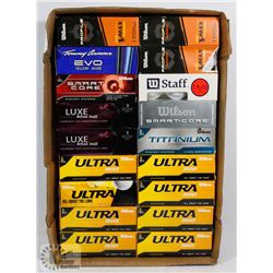 FLAT ASSORTED RECLAIMED GOLF BALLS