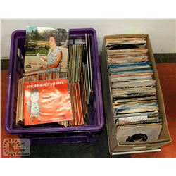 LOT OF 2 BOXES 45 SPEED RECORDS