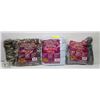 Image 1 : 3 BAGS OF 1LB  ASSORTED COLOR 100%  ACRYLIC YARN