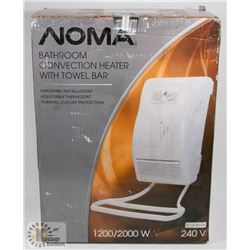 NOMA BATHROOM CONVECTION HEATER WITH TOWEL