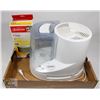 Image 1 : HOLMES HUMIDIFIER WITH NEW REPLACEMENT FILTER
