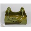 Image 1 : GREEN PRINCESS FLORENCE SNAKE SKIN STYLE PURSE