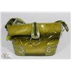 Image 1 : GREEN PRINCESS FLORENCE SNAKE SKIN STYLE PURSE