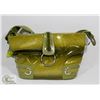 Image 1 : GREEN PRINCESS FLORENCE SNAKE SKIN STYLE PURSE