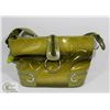 Image 1 : GREEN PRINCESS FLORENCE SNAKE SKIN STYLE PURSE