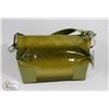 Image 1 : GREEN PRINCESS FLORENCE SNAKE SKIN STYLE PURSE