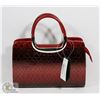 Image 1 : RED PRINCESS FLORENCE SNAKE SKIN STYLE PURSE