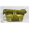 Image 1 : GREEN PRINCESS FLORENCE SNAKE SKIN STYLE PURSE
