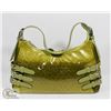Image 1 : GREEN PRINCESS FLORENCE SNAKE SKIN STYLE PURSE