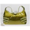 Image 1 : GREEN PRINCESS FLORENCE SNAKE SKIN STYLE PURSE