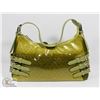 Image 1 : GREEN PRINCESS FLORENCE SNAKE SKIN STYLE PURSE