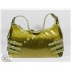 Image 1 : GREEN PRINCESS FLORENCE SNAKE SKIN STYLE PURSE