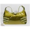 Image 1 : GREEN PRINCESS FLORENCE SNAKE SKIN STYLE PURSE