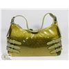 Image 1 : GREEN PRINCESS FLORENCE SNAKE SKIN STYLE PURSE