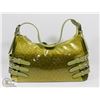 Image 1 : GREEN PRINCESS FLORENCE SNAKE SKIN STYLE PURSE
