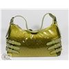 Image 1 : GREEN PRINCESS FLORENCE SNAKE SKIN STYLE PURSE
