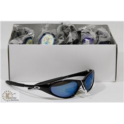 BOX OF OAKLEY STYLE  BLACK DESIGNER