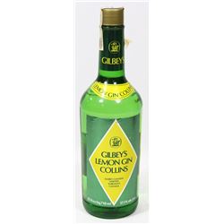 GILBEY'S LEMON GIN 37.1%, 710ML