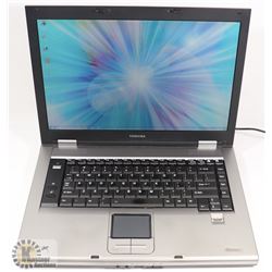 TOSHIBA TECRA WIN 7 PRO LAPTOP WITH AC ADAPTER