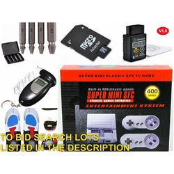 FEATURED ITEMS: TO BID SEARCH LOTS LISTED