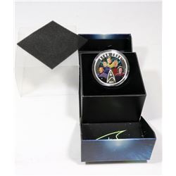 2017 $30 FINE SILVER COIN: STAR TREK - FIVE