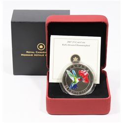 2007 .25 CENT RUBY THROATED HUMMINGBIRD