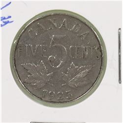 RARE KEY DATE 1925 CANADIAN GEORGE V 5 CENT COIN