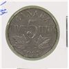 Image 1 : RARE KEY DATE 1925 CANADIAN GEORGE V 5 CENT COIN