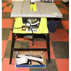 10" RYOBI TABLE SAW 15 AMP COMES WITH ALL