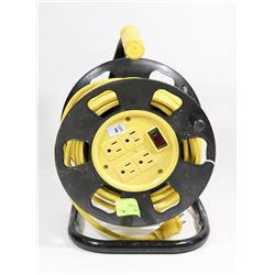 EXTENSION CORD ON REEL