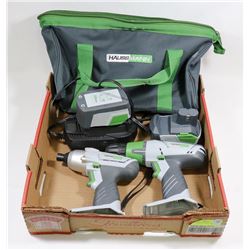HAUSSMANN 18V DRILL & IMPACT SET