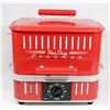 Image 1 : ELECTRIC HOT DOG STEAMER WITH BUN WARMER