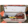Image 1 : TOOL BOX WITH BOOSTER CABLES, TRIPODS AND MORE...