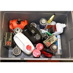 LARGE GREY ROLLING BIN