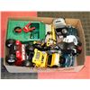 Image 1 : BOX OF TOY CARS, TRUCKS & MOTORCYCLE