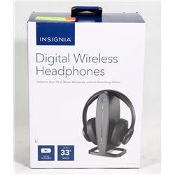 INSIGNIA WIRELESS TV HEADSET 33' RANGE