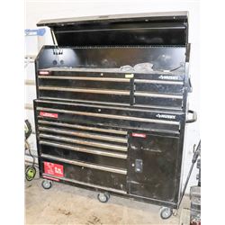 BLACK HUSKY 10 DRAWER TOOL BOX ON CASTERS WITH