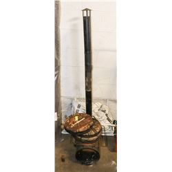 5 GALLON HUNTER SEATS WITH PORTABLE WOOD STOVE