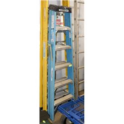 WERNER 6FT LADDER.