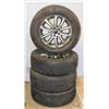 Image 1 : LOT OF 4 P245/60/R18 MICHELIN SENSORS AND RIMS