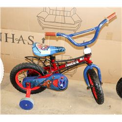 SPIDERMAN KIDS BIKE WITH TRAINING WHEELS