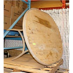 REFABRICATED PATIO TABLE.