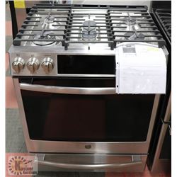 GE 5.6 CU FT DUAL FUEL CONVECTION RANGE, WIFI