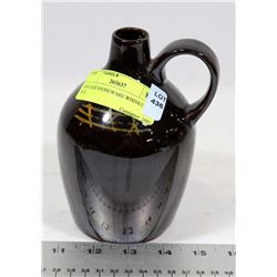 VINTAGE STONEWARE WHISKEY JUG.