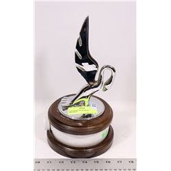 LIQUOR DECANTER/HOOD ORNAMENT.