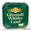 Image 1 : VINTAGE GREENALL WHITLEY BAR TRAY/SIGN.