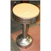 Image 1 : VINTAGE DINER CHROME SPRING LOADED STOOL