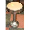 Image 1 : VINTAGE DINER CHROME SPRING LOADED STOOL