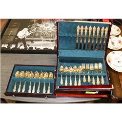 1971-79 ROGERS BROS GOLD PLATED SILVER RENAISSANCE