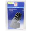 Image 1 : NEW J.A.HENCKLES 8 PC KNIFE BLOCK SET